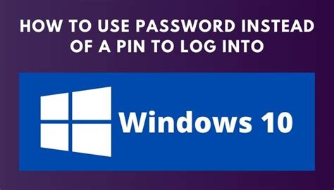 windows10 pin same as smart card pin|Set Default Login Method to Password instead of PIN.